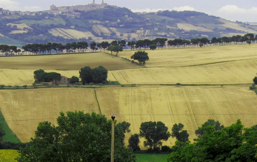 Mountain range in the Marken