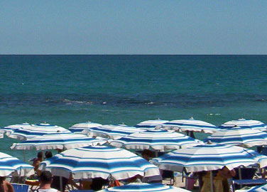 la spiaggia di Porto Recanati, Bandiera Blu